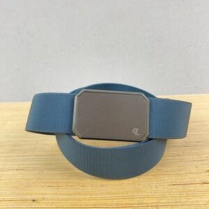 Groove Life GL Adjustable Size XL Blue Webbing Teflon Belt Magnetic Buckle